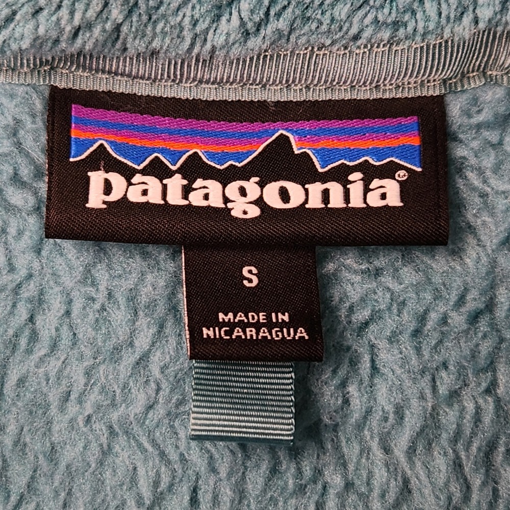 Patagonia Re Tool Snap T Pullover Womens Small Turquoise Teal Sweater - Picture 3 of 11